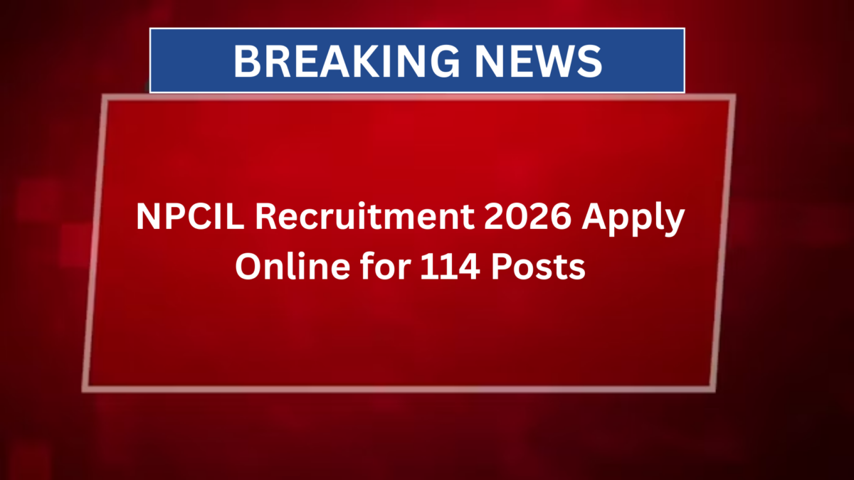 NPCIL Recruitment 2026