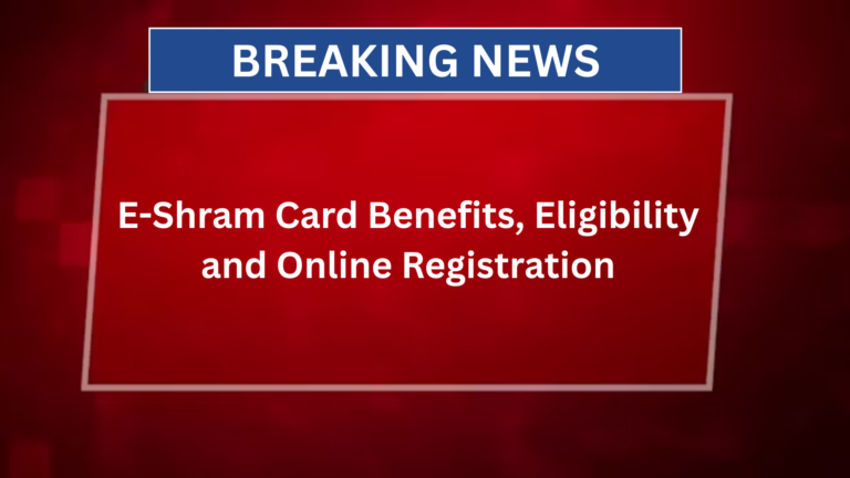 E-Shram Card