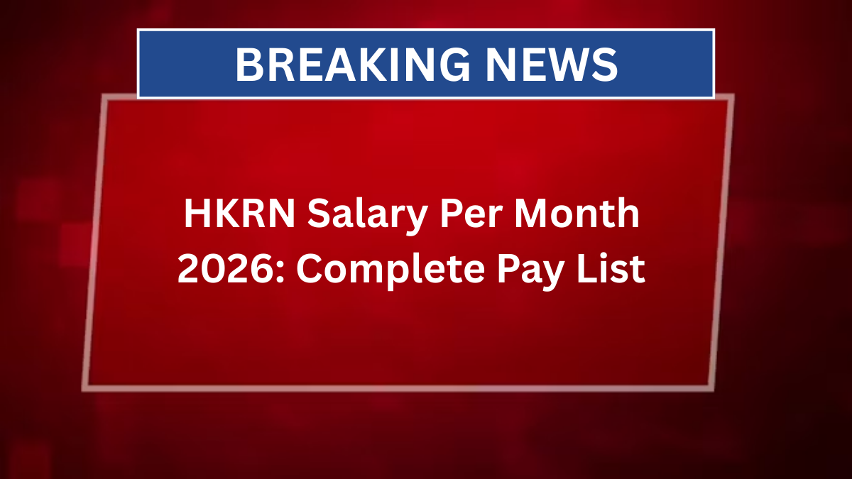 HKRN salary per month