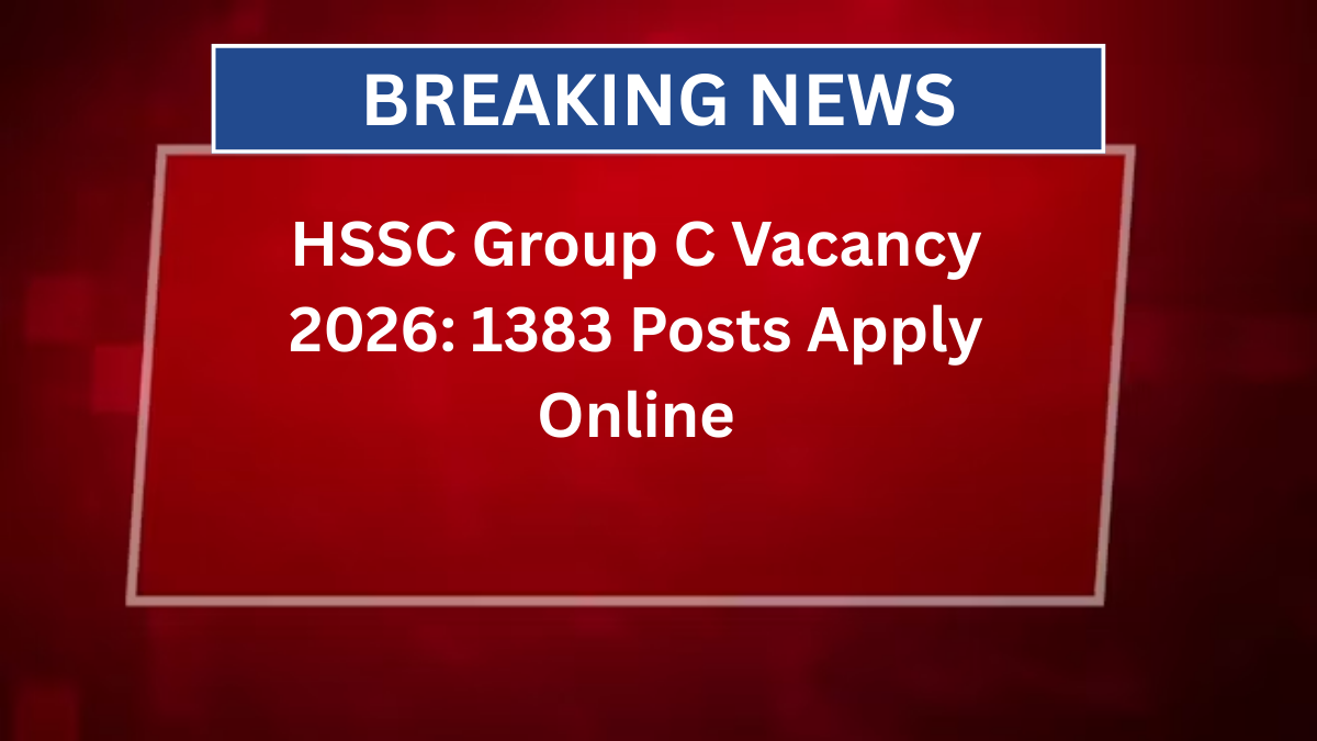 hssc group c vacancy